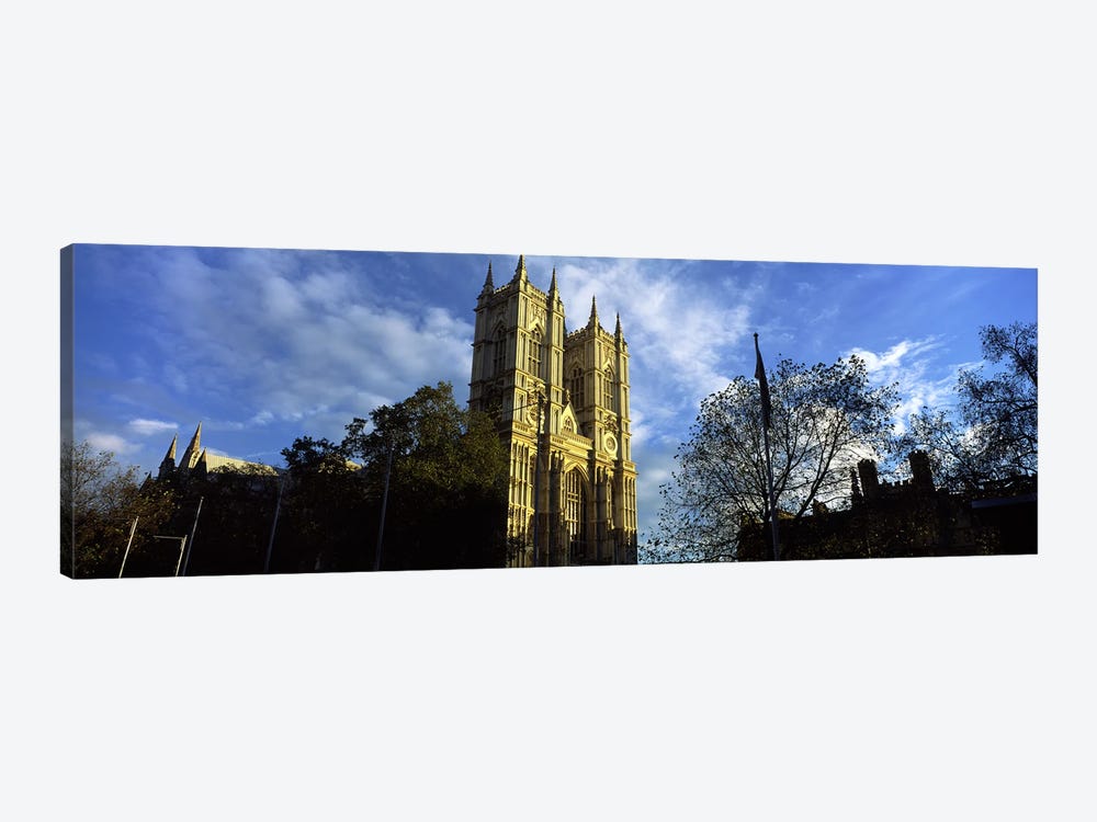 Low angle view of an abbey, Westminster Abbey, City of Westminster, London, England by Panoramic Images 1-piece Canvas Art