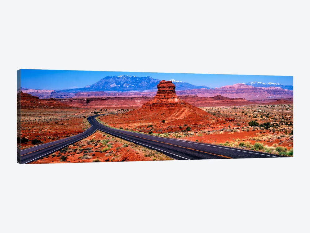 Fork In The Road, Red Rock Country, Utah, USA by Panoramic Images 1-piece Canvas Art Print