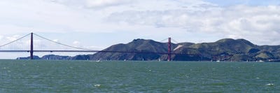 Golden Gate BridgeMarin Headlands, Mount Tamalpais, Sausilito, San Francisco Bay, San Francisco, California, USA by Panoramic Images multi panel art