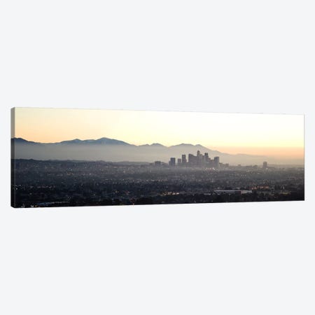 Aerial view of a cityscape, Los Angeles, California, USA Canvas Print #PIM10149} by Panoramic Images Canvas Art Print