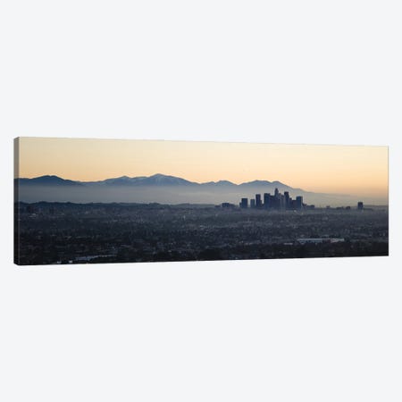 Buildings in a cityLos Angeles, California, USA Canvas Print #PIM10150} by Panoramic Images Canvas Art