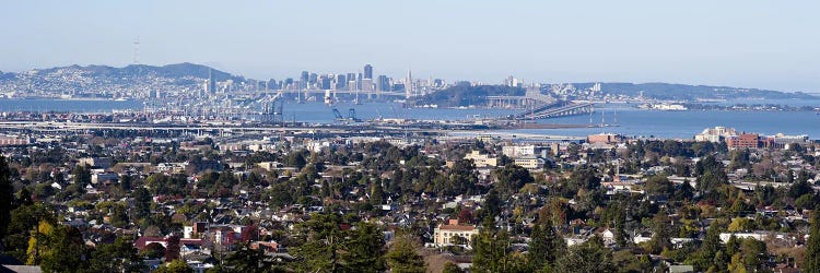 Buildings in a cityOakland, San Francisco Bay, San Francisco, California, USA