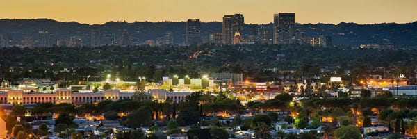 Los Angeles: Century City, Culver City, Los Angeles County, California, USA by Panoramic Images