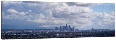 Buildings in a city, Los Angeles, California, USA Canvas Art Print - Los Angeles Skylines