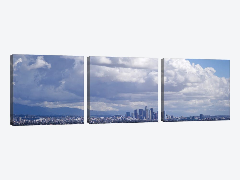 Buildings in a city, Los Angeles, California, USA #2 by Panoramic Images 3-piece Canvas Art