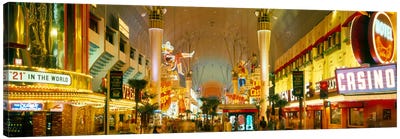 USA, Nevada, Las Vegas, night Canvas Art Print - Gambling Art