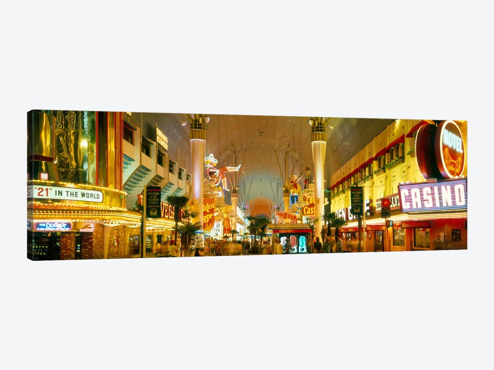 USA, Nevada, Las Vegas, night by Panoramic Images 1-piece Canvas Art
