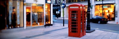 Phone Booth, London, England, United Kingdom by Panoramic Images canvas print