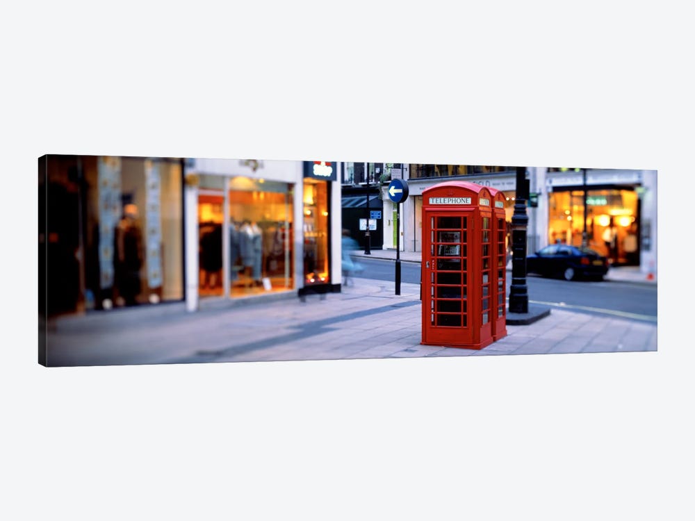 Phone Booth, London, England, United Kingdom by Panoramic Images 1-piece Canvas Wall Art