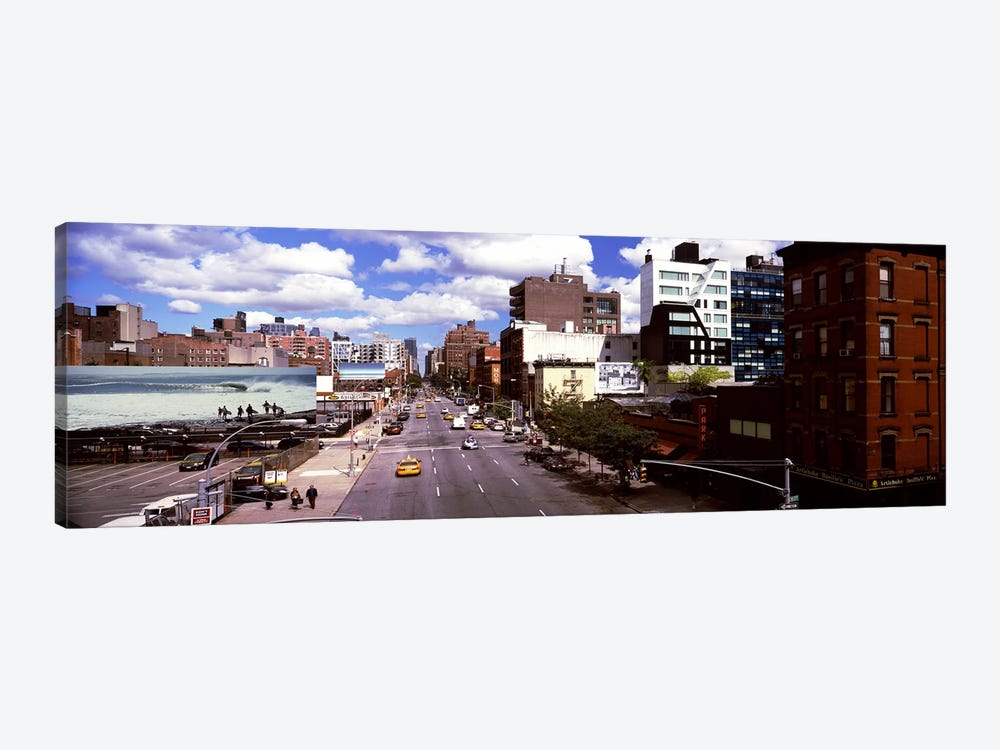 High angle view of buildings along 10th Avenue, New York City, New York State, USA by Panoramic Images 1-piece Canvas Art