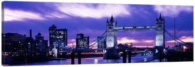 Tower Bridge, London, England, United Kingdom Canvas Art Print - Tower Bridge