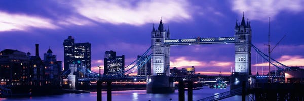 Tower Bridge: Tower Bridge, London, England, United Kingdom by Panoramic Images