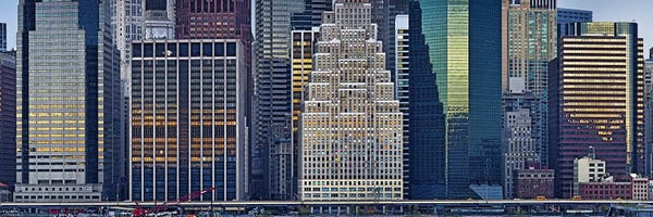 Brooklyn: Skyscrapers in a city, New York City, New York State, USA 2011 by Panoramic Images