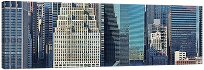 Skyscrapers in a city, New York City, New York State, USA 2011 #2 Canvas Art Print - New York Art