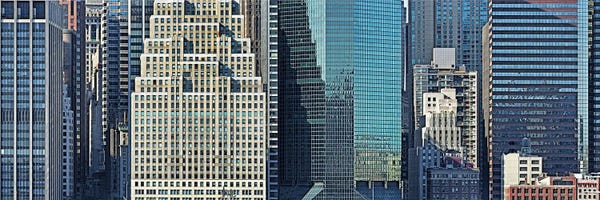 Brooklyn: Skyscrapers in a city, New York City, New York State, USA 2011 #2 by Panoramic Images