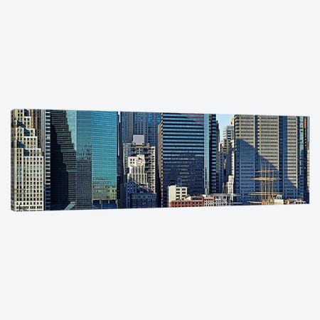 Skyscrapers in a city, New York City, New York State, USA 2011 #3 Canvas Print #PIM10238} by Panoramic Images Canvas Art Print