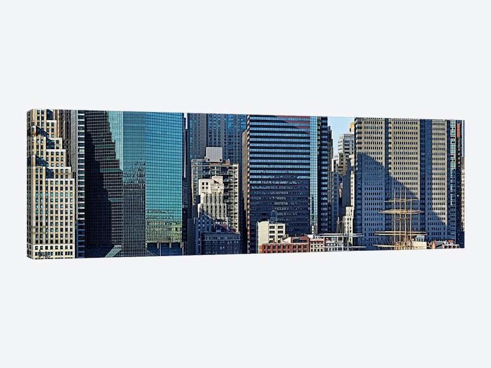 Skyscrapers in a city, New York City, New York State, USA 2011 #3 by Panoramic Images 1-piece Canvas Wall Art