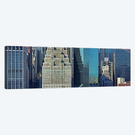 Skyscrapers in a city, New York City, New York State, USA 2011 #4 Canvas Print #PIM10239} by Panoramic Images Canvas Art Print