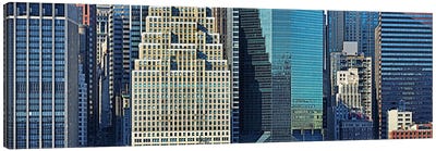Skyscrapers in a city, New York City, New York State, USA 2011 #4 Canvas Art Print - Manhattan Art