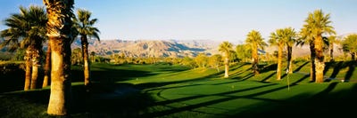 Palm Course, Desert Springs Golf Club, JW Marriott Desert Springs Resort & Spa, Palm Desert, California, USA by Panoramic Images canvas print