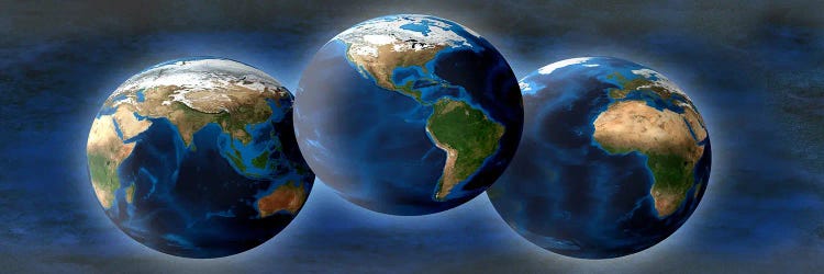 Three earths