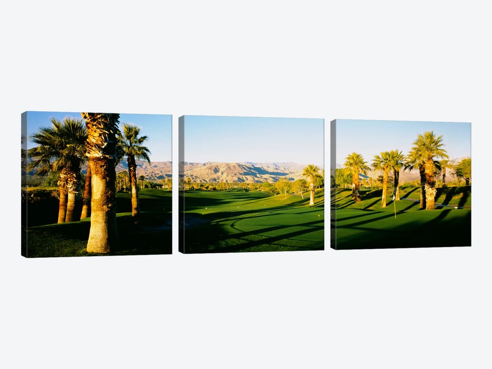 Palm Course, Desert Springs Golf Club, JW Marriott Desert Springs Resort & Spa, Palm Desert, California, USA by Panoramic Images 3-piece Canvas Wall Art