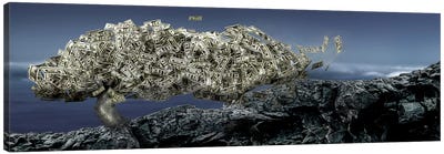 Money tree Canvas Art Print - Money Art