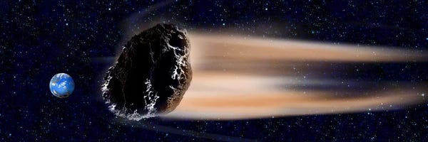 Comets & Asteroids: Meteor coming at earth by Panoramic Images