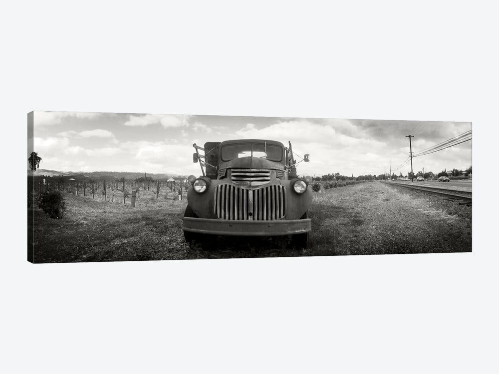 Old Vineyard Truck, Napa Valley, California, USA by Panoramic Images 1-piece Canvas Print