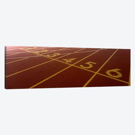 Track, Starting Line Canvas Print #PIM102} by Panoramic Images Art Print