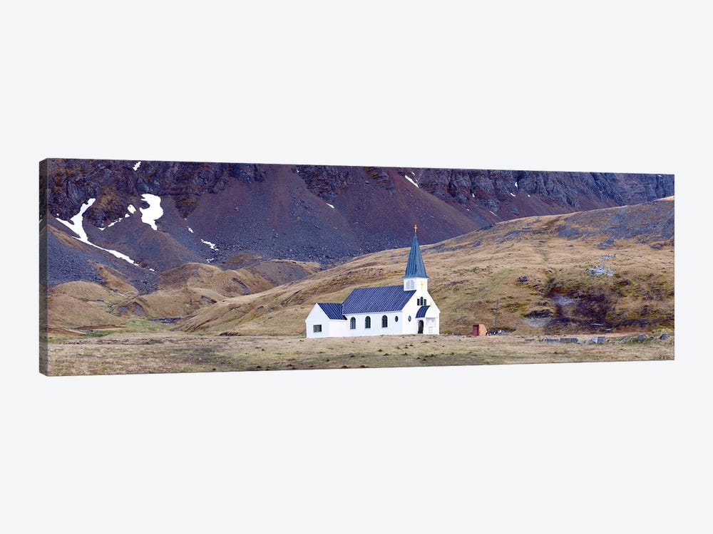 Old whalers church, Grytviken, South Georgia Island by Panoramic Images 1-piece Canvas Wall Art