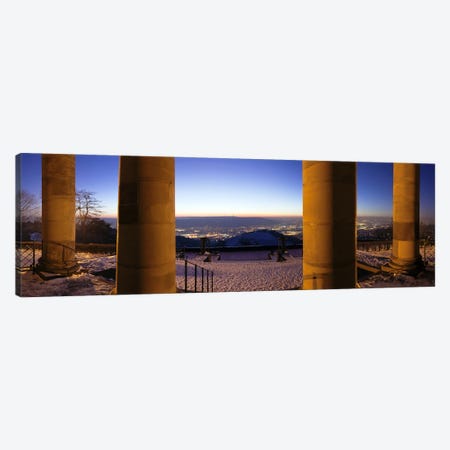 Columns of the Funeral Chapel, Rotenberg, Stuttgart, Baden-Wurttemberg, Germany Canvas Print #PIM10398} by Panoramic Images Canvas Art