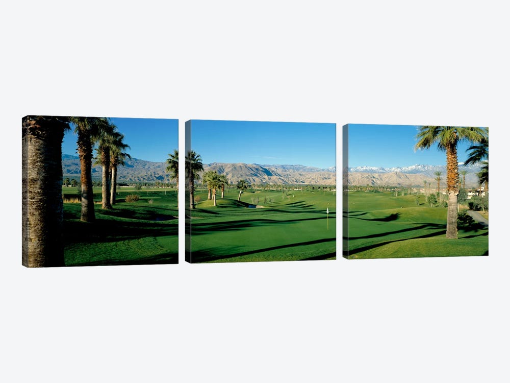 Desert Springs Golf Course, Desert Springs, California, USA by Panoramic Images 3-piece Canvas Art