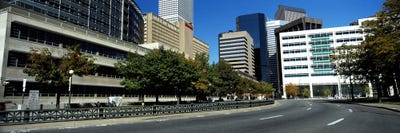 Buildings in a city, Downtown Denver, Denver, Colorado, USA by Panoramic Images canvas print