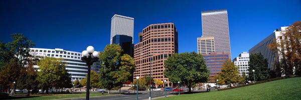 Colorado: Buildings in a city, Downtown Denver, Denver, Colorado, USA 2011 by Panoramic Images
