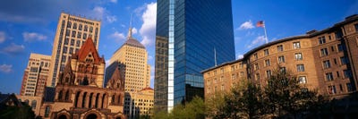 USA, Massachusetts, Boston, Copley Square by Panoramic Images canvas print
