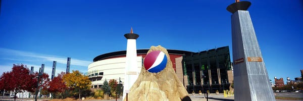 Hockey: Building in a city, Pepsi Center, Denver, Denver County, Colorado, USA by Panoramic Images