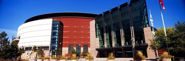 Basketball: Building in a city, Pepsi Center, Denver, Denver County, Colorado, USA #2 by Panoramic Images