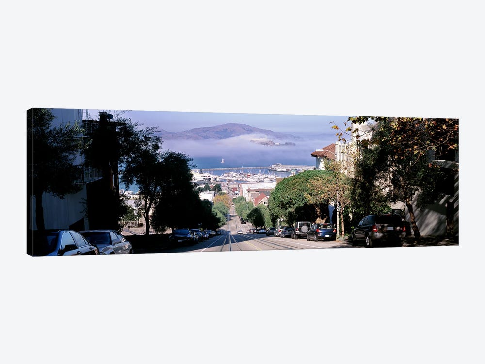 Street scene, San Francisco, California, USA by Panoramic Images 1-piece Canvas Artwork