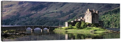 Eilean Donan CastleDornie, Ross-shire, Highlands Region, Scotland Canvas Art Print - River, Creek & Stream Art