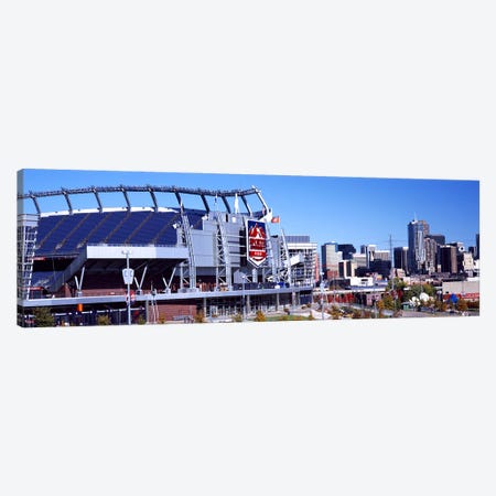 Stadium in a city, Sports Authority Field at Mile High, Denver, Denver County, Colorado, USA #2 Canvas Print #PIM10444} by Panoramic Images Art Print