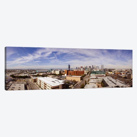 Buildings in Downtown Los Angeles, Los Angeles County, California, USA 2011 Canvas Print #PIM10452} by Panoramic Images Canvas Art Print