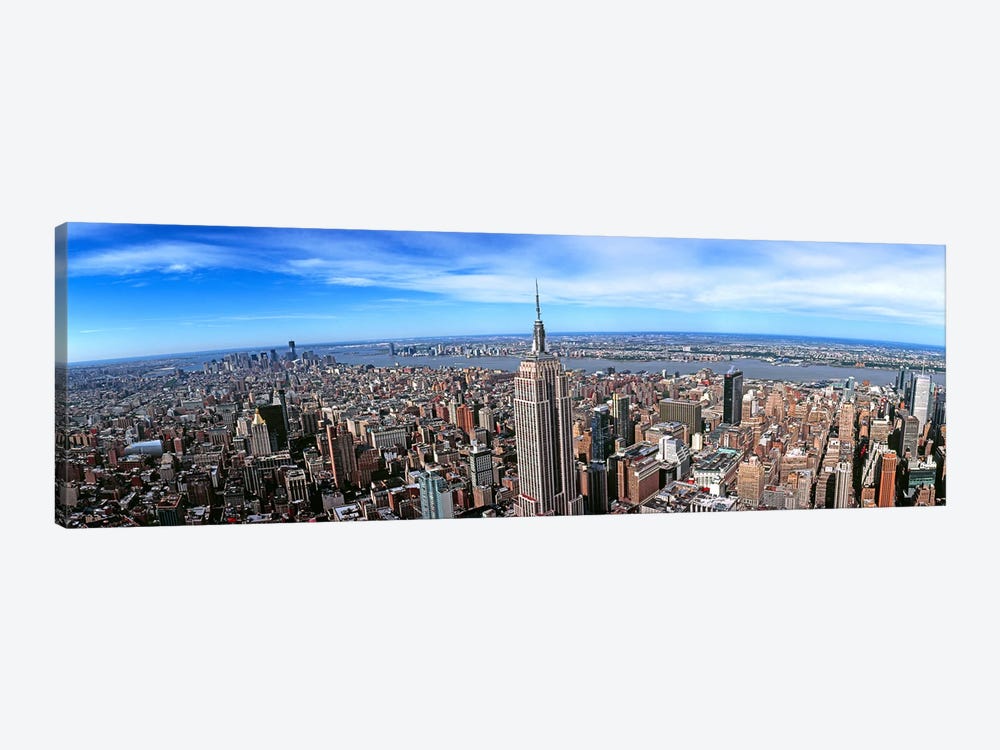Aerial view of New York CityNew York State, USA by Panoramic Images 1-piece Canvas Print
