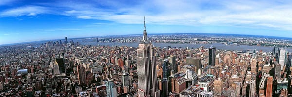 Aerial view of New York CityNew York State, USA