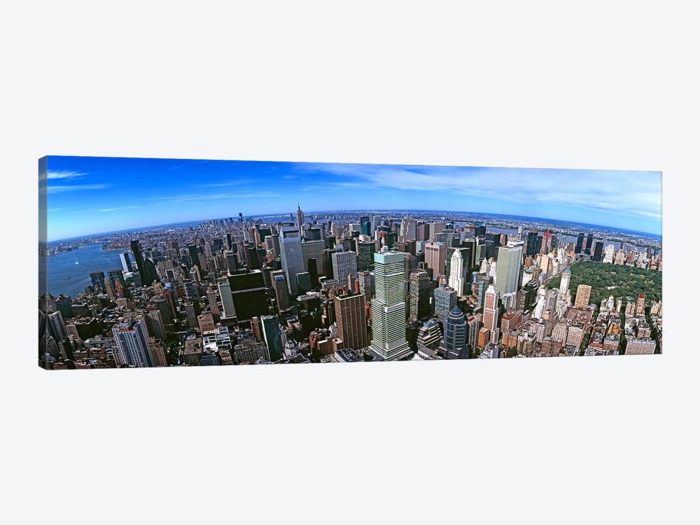 Aerial view of New York CityNew York State, USA by Panoramic Images 1-piece Canvas Art