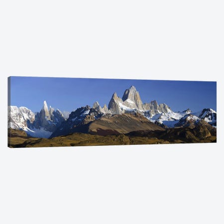 Fitz Roy-Torre Group, Los Glaciares National Park, Santa Cruz Province, Argentina Canvas Print #PIM10517} by Panoramic Images Canvas Print