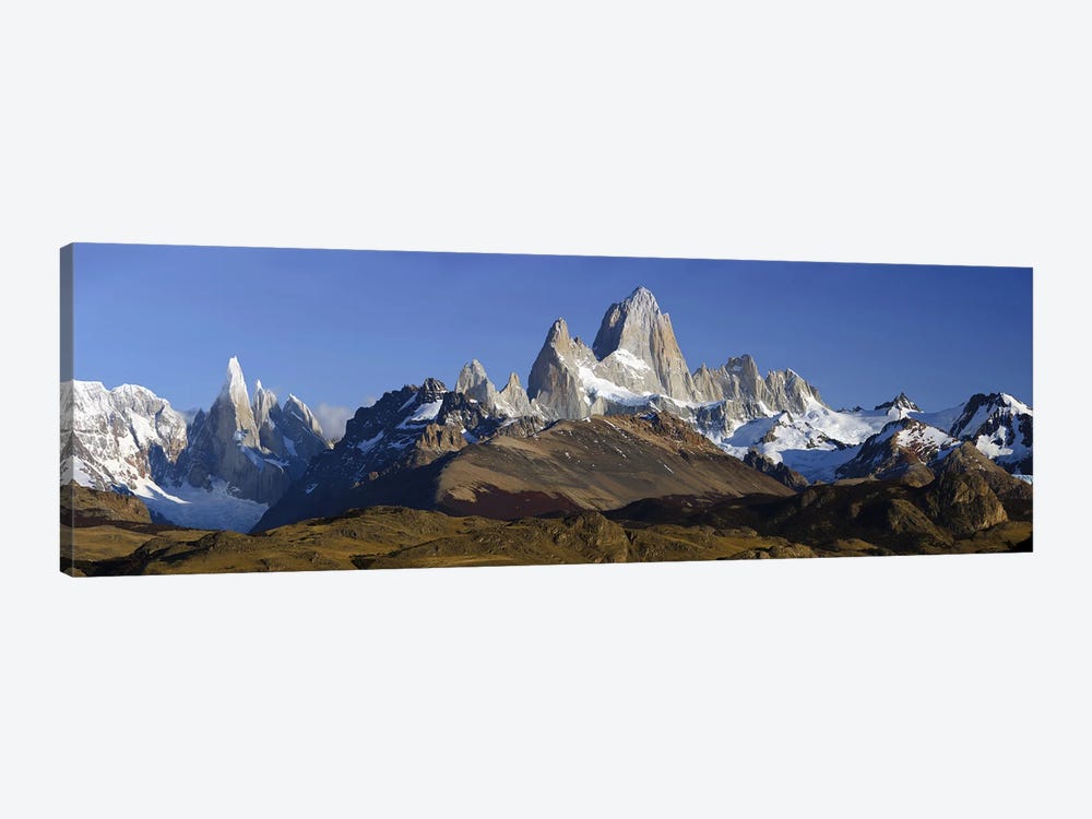 Fitz Roy-Torre Group, Los Glaciares National Park, Santa Cruz Province, Argentina by Panoramic Images 1-piece Canvas Art