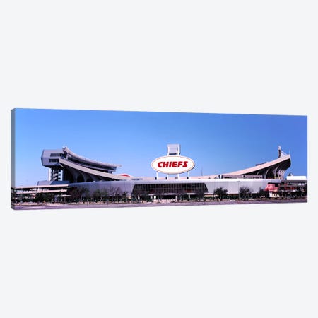 Football stadium, Arrowhead Stadium, Kansas City, Missouri, USA Canvas Print #PIM10579} by Panoramic Images Canvas Art