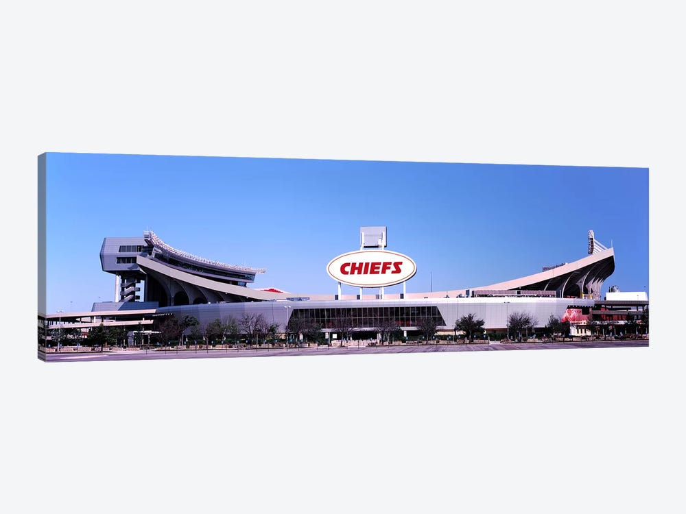 Football stadium, Arrowhead Stadium, Kansas City, Missouri, USA by Panoramic Images 1-piece Canvas Wall Art
