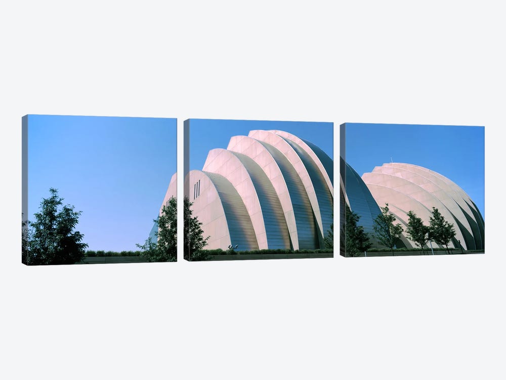 Kauffman Center for the Performing Arts, Kansas City, Missouri, USA by Panoramic Images 3-piece Canvas Print